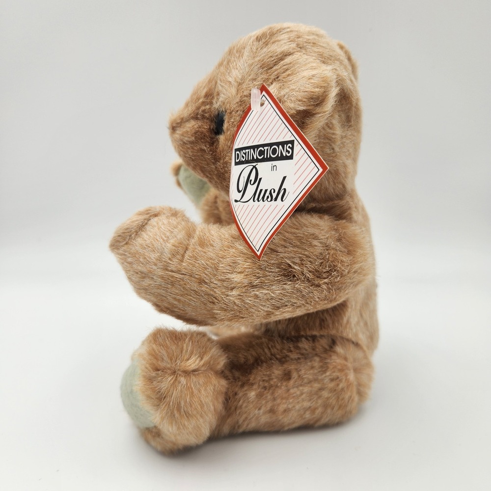 Distinctions in Plush Brown Teddy Bear Wangs International NWT‎ Jointed - Picture 9 of 11